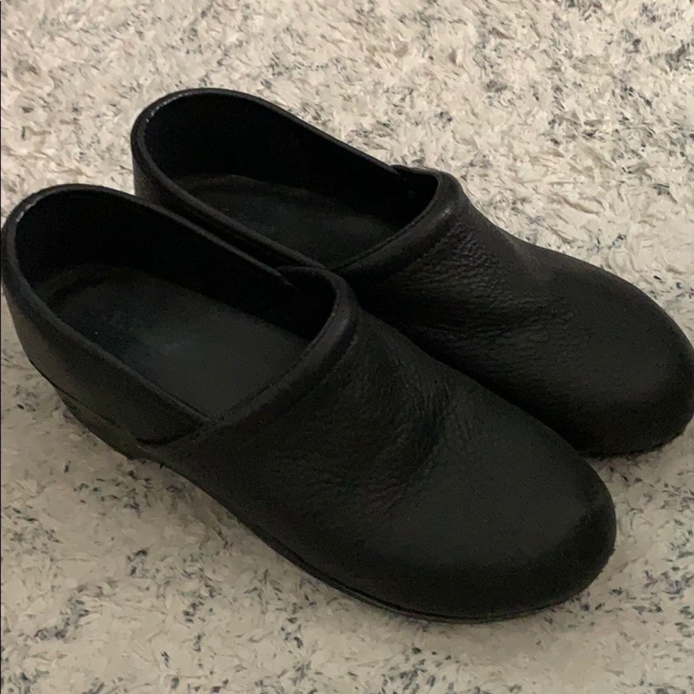 Lands End, Black Clogs, Sz 9